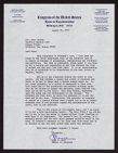 Letter from John E. Hunt to Mary Wilson
